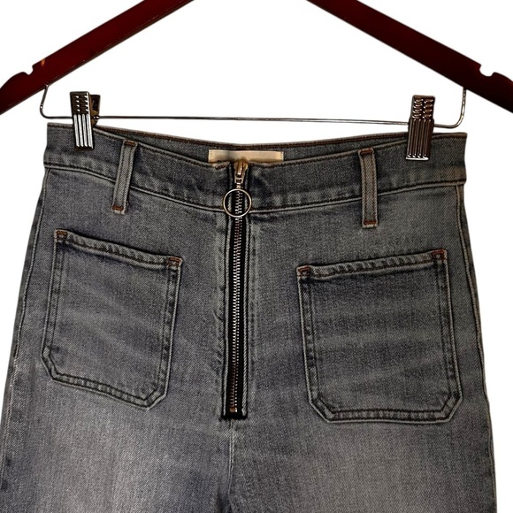 Aritzia Denim Forum The Just Peachy Straight Jeans- Size 27 - Picture 7 of 14